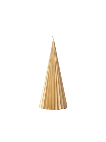Kerze "Baum" Christmas Chic in Gold 24 cm