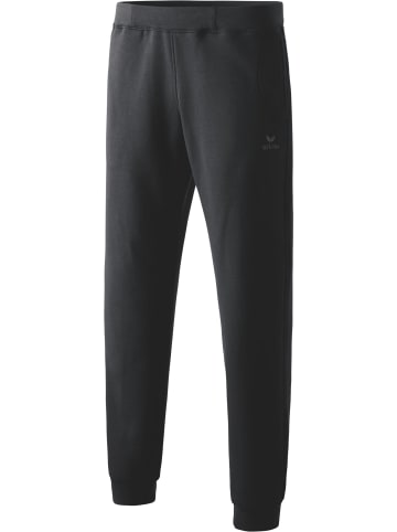 Herren Sweatpants mit Buendchen in schwarz