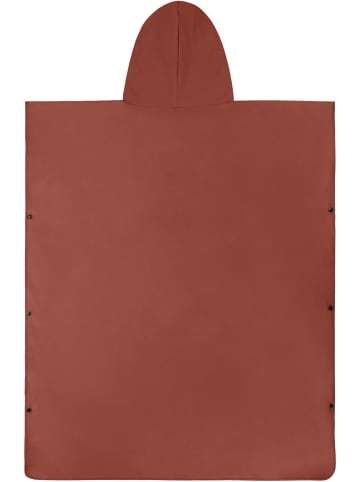 Weicher Mikrofaser Badeponcho Nosara in Rot