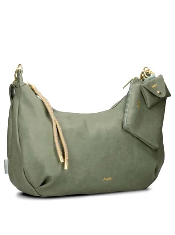 Lola LO140 - Shopper 44 cm (black) in eucalyptus