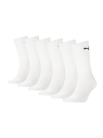Socken PUMA UNISEX CREW SOCK 6P ECOM in 300 - white
