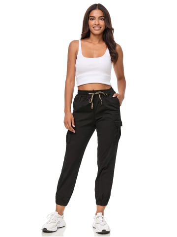 Cargohose "F600" - Regular Fit - in Schwarz