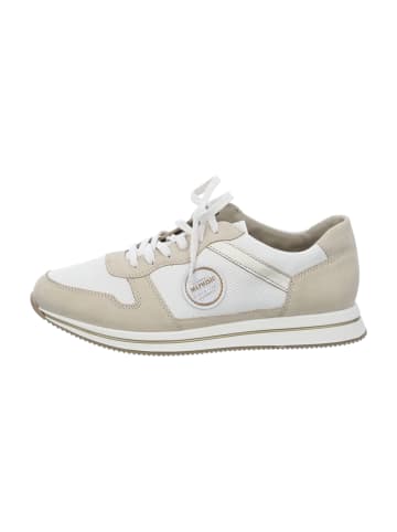 Sportliche Schnürschuhe in Beige