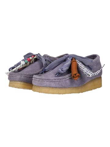 Schnürschuhe Wallabee in 4101D Purple Interest