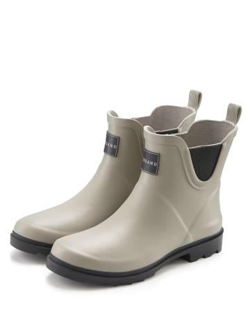 Gummistiefelette in grau