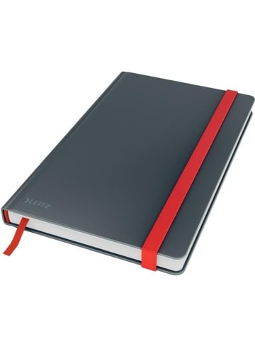 Notizbuch Cosy A5 fester Einband kariert grau