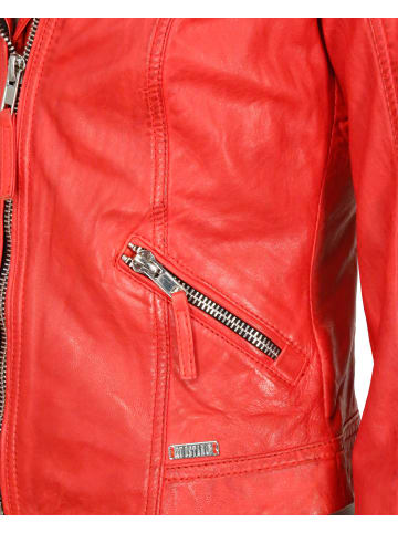 Lederjacke 31020143 in flame red