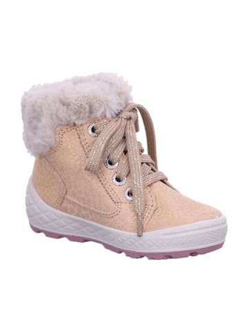 Stiefel Kinder Stiefelette Leder \ GROOVY 2.0 in Beige