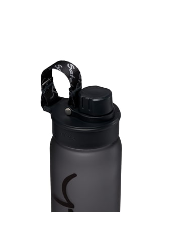 Kunststoff Trinkflasche in Schwarz