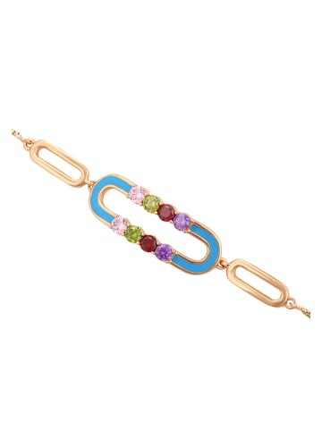 Women Bracelet in Rose Gold Multicolor