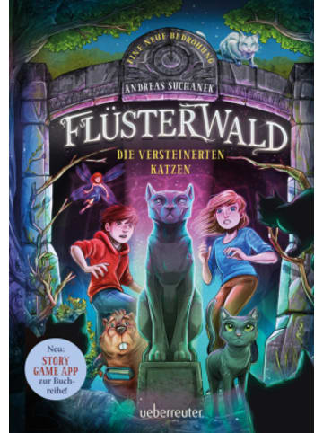 Buch - Flüsterwald - Eine neue  Bedrohung. Die versteinerten Katzen. (Fl&u