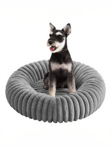 Hundebett Baddi in Grau - (H)20 x (D)70 cm