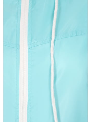 Damen Jacke in Türkis Weiss