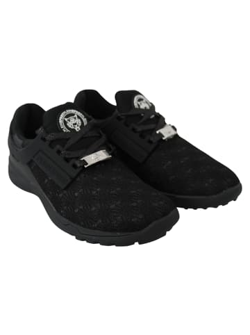 Schwarz Polyester Runner Beth Sneaker Schuhe