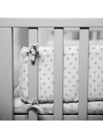 Nestchen passend für Babybetten - hellgrau