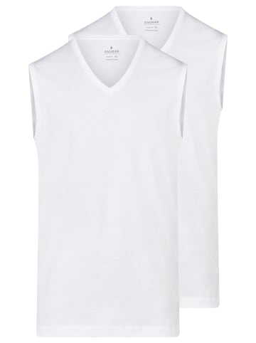 Unterhemd / Tanktop Basic in Weiß