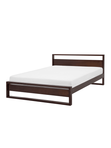 3-tlg Doppelbett GIULIA in Braun
