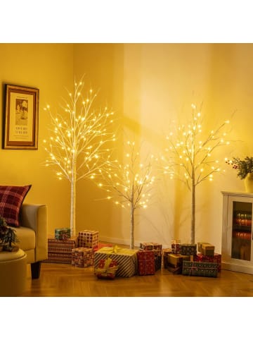 LED Lichterbaum 3er Set in Weiß