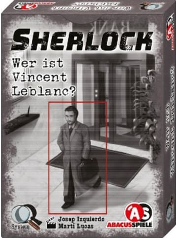 Spiel - Sherlock - Wer ist Vincent Leblanc?