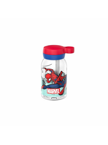 Trinkflasche mit Trinkhalm Campus in Spiderman 450 ml