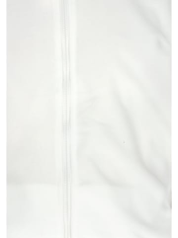 Herren Fleecejacke in Optik Weiss