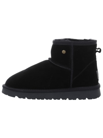 Stiefelette in schwarz