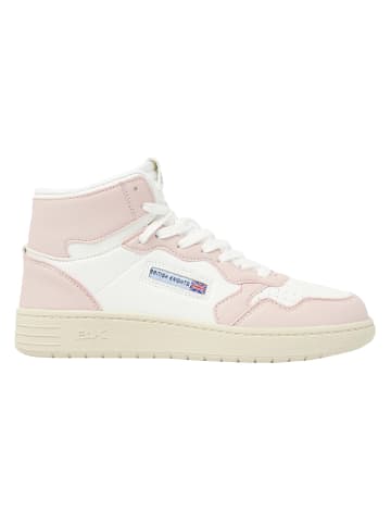 Sneaker Noors mid in weiss/rosa