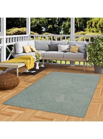 In- & Outdoor Teppich Beidseitig Newport Modern in grün