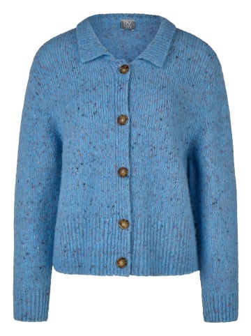 Strickjacke in Hellblau