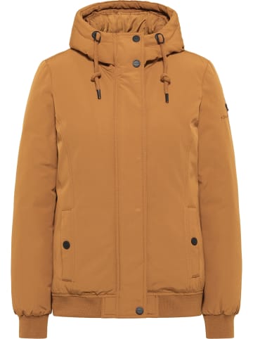Damen Wattierter Winterblouson in Kamel