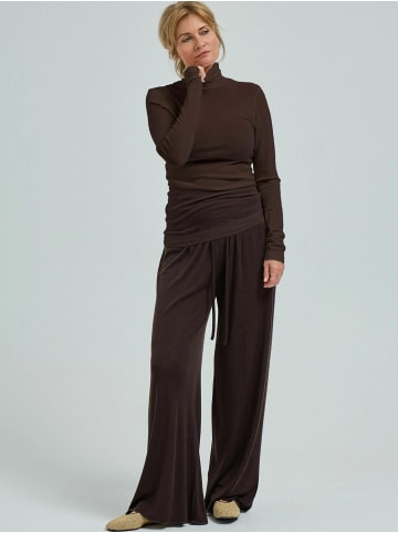 Hemd Woolen Lola in Dark Brown