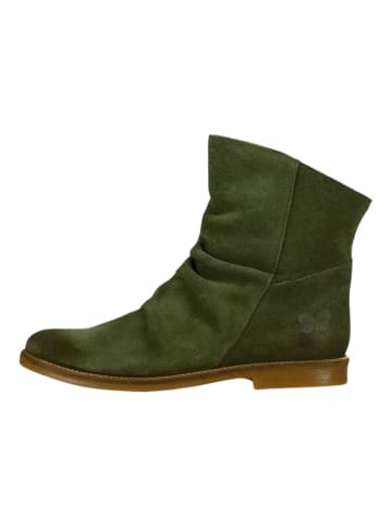 Stiefelette Grün