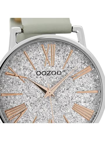 Analog-Armbanduhr Oozoo JR grau mittel (ca. 38mm)
