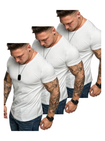 3er-Pack T-Shirts 3. TACOMA in (3x Weiß)