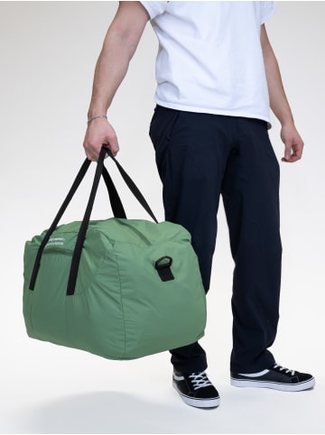 Faltbare Reisetasche, 55 L faltbar wasserfest RipStop-Stoff in Grün