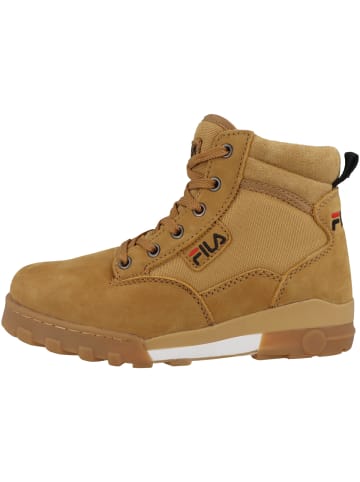 Schnürboots Grunge II Mid in braun