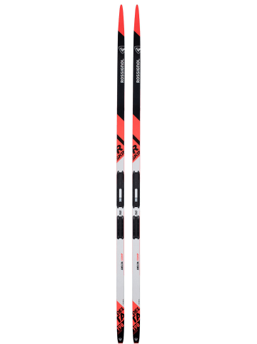 Langlauf Ski-Fell in weiss
