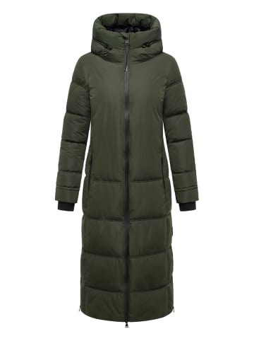 Steppmantel Honiaa XVI in Dark Olive