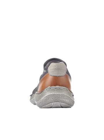 Halbschuhe in pazifik/atlantis/amaretto/grey