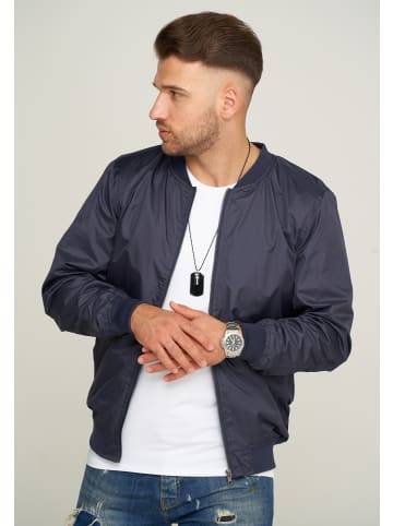 Übergangsjacke - MJELISTA Blousonjacke leichte Bomberjacke Übergangsjacke in Navy