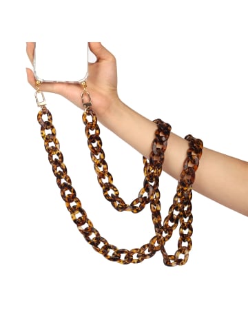 Handyschmuck in Braun