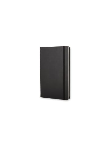 Notizbuch mit festem Einband, 70g-Papier, Liniert "Classic" in Schwarz