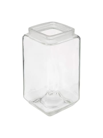 Vorratsbehälter aus Glas, 2 l in Transparent, 11 x 11 x 22,5 cm