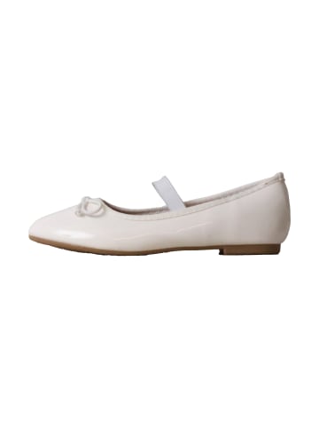 Junior-Ballerinas mit Gummizug Weiß