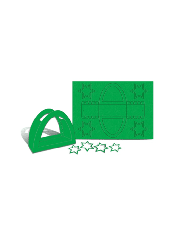 Laternenpackung Rundbogen, Grasgrün, 25Stk. - ab 3 Jahren
