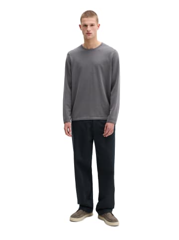 Feinstrick-Pullover regular in Grey Morn