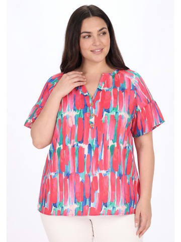 Women Plus Size Blouse in ROSE