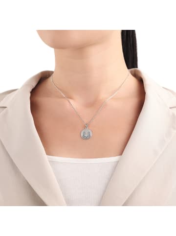 Motivanhänger Silber 925, rhodiniert in Silber