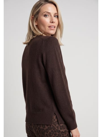 Strickpullover in Coffee Bean
