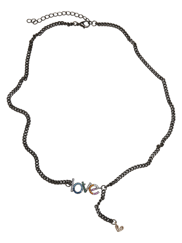 Necklac in gunmetal